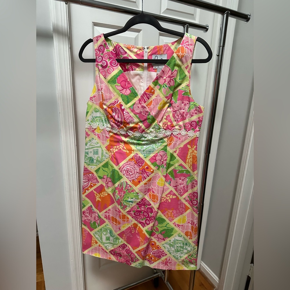 Lily Pulitzer White Label Dress Size 10